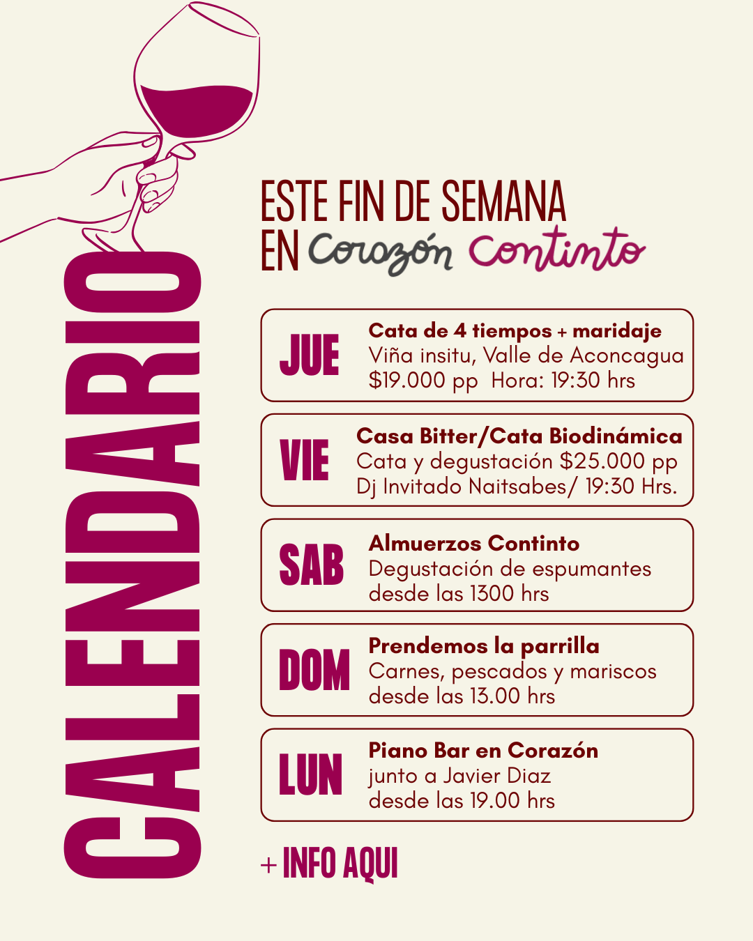 Inicio post de instagram calendario posteos publicaciones contenido redes sociales modular moderno (5)