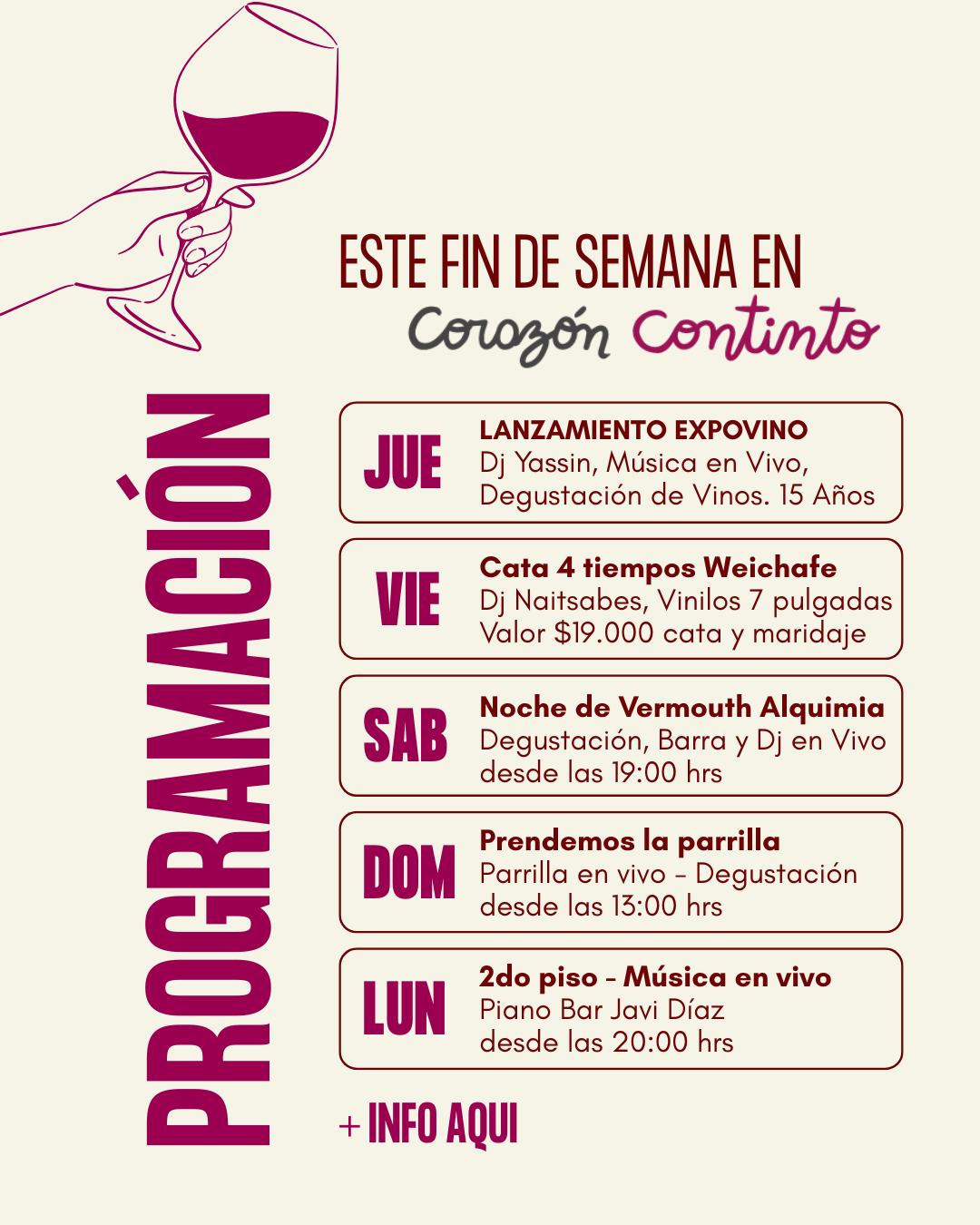 corazon continto enero